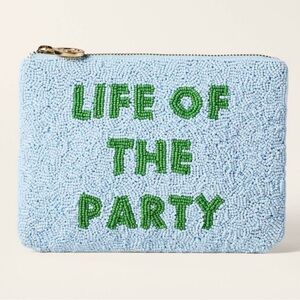 Kate spade beaded clutch